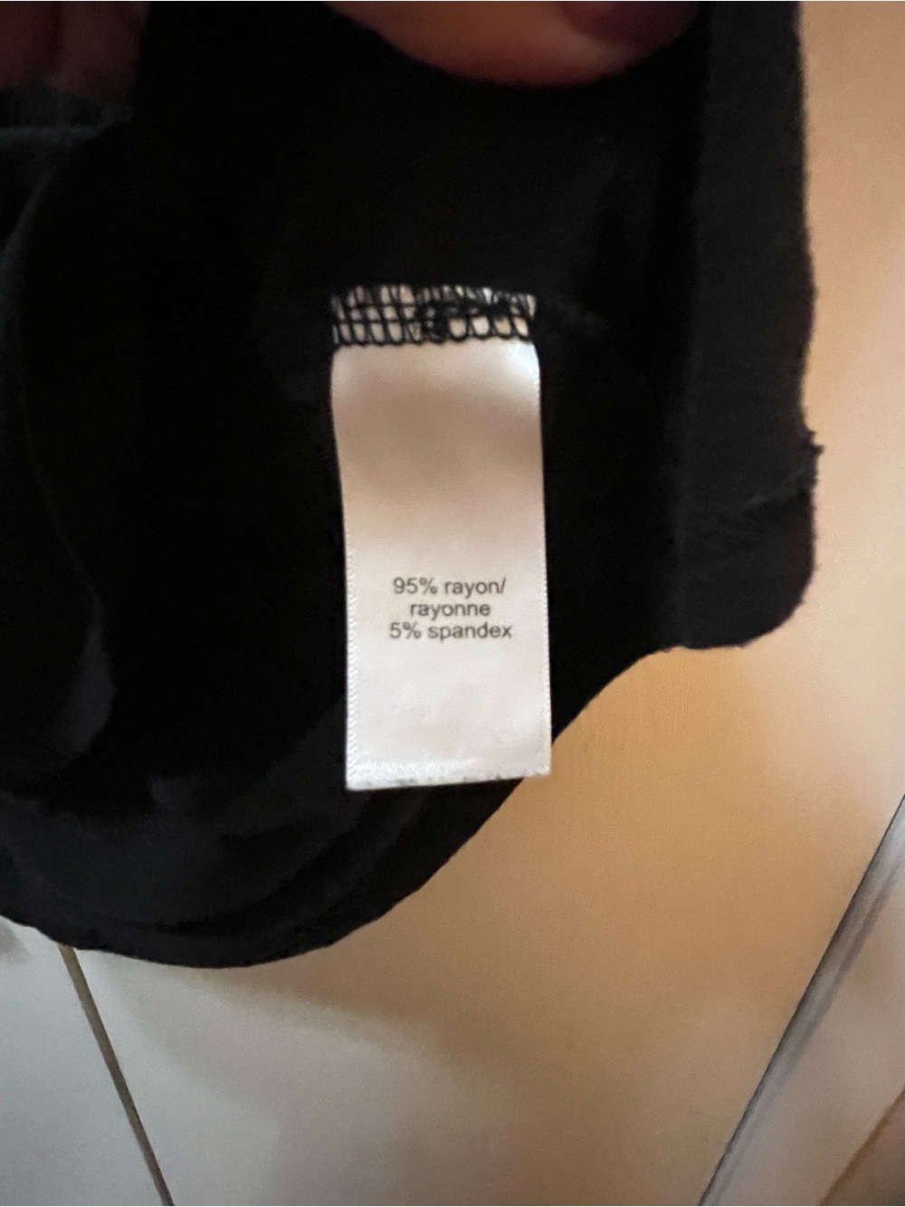 24/7 Comfort Apparel Black Tank - Picture 3 of 5
